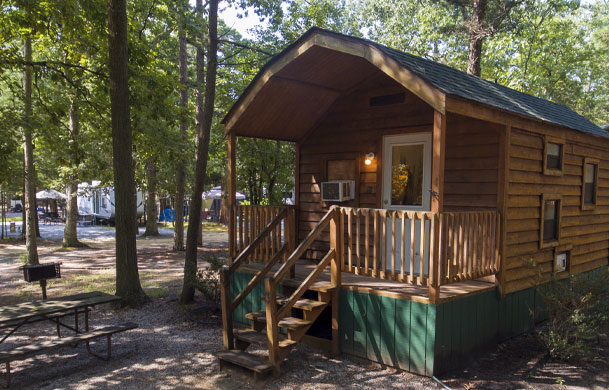 large efficiency cabin exterior